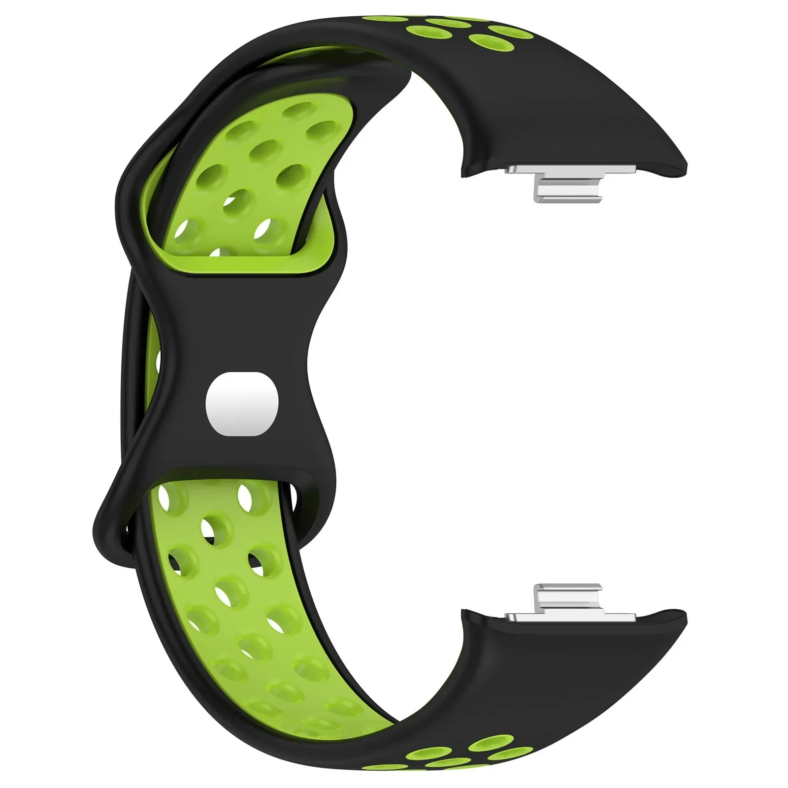 Spor Silikon Kayış Xiaomi Mi Band 9 Pro/Mi 8 Pro Bilezik Bileklik Kemer Redmi İzle 5/4 Iki renkli Bilek Kayışı Aksesuarları