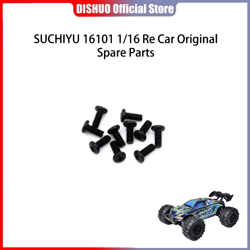 SCY 16101 1/16 RC Car Original Spare Parts 6100 2.5*6mm screws  Suitable for SCY 16101 16102 16103 Car