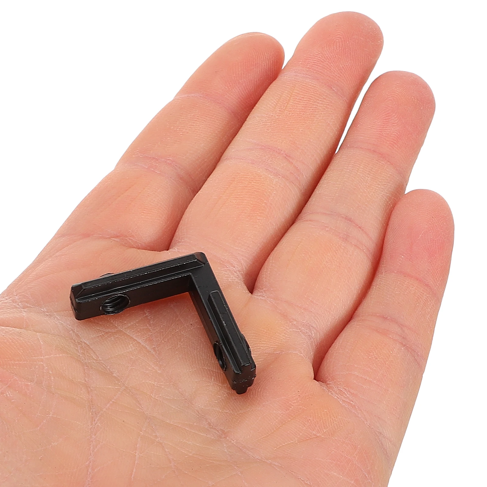

20 Sets Zinc Alloy Profile Corner Bracket 2020 Series L Shape Extrusion Connector Concealed Brackets For Cnc Routers 3D Printers