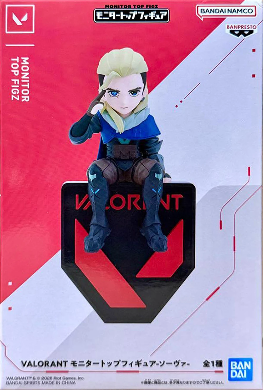 Original In Stock BANPRESTO VALORANT Monitor Top Figure Phoenix