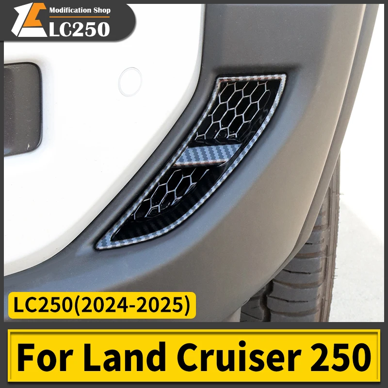 

For Toyota Land Cruiser 250 2024 2025 Prado LC250 1958 First Edition Bumpert Air inlet Decoration Cover,Upgraded Accessories
