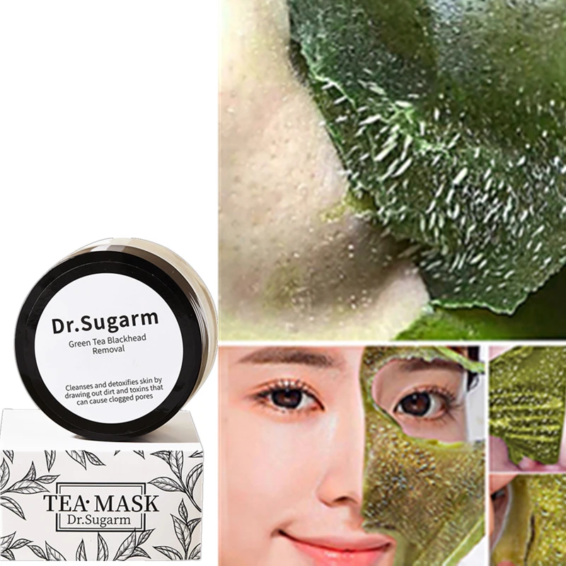 50g Green Tea Removing Blackhead  Cleaning Face Mask