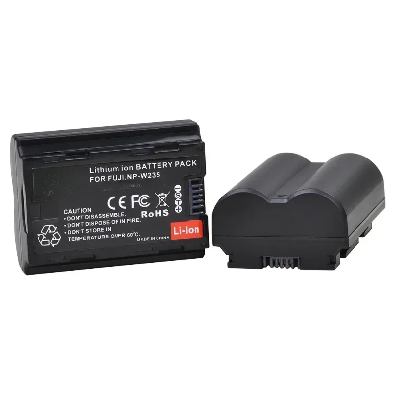 2pcs NP-W235 2280mAh For Fujifilm X-T5 X-T4 GFX 100S X-H2S GFX 50S II VG-XT Battery