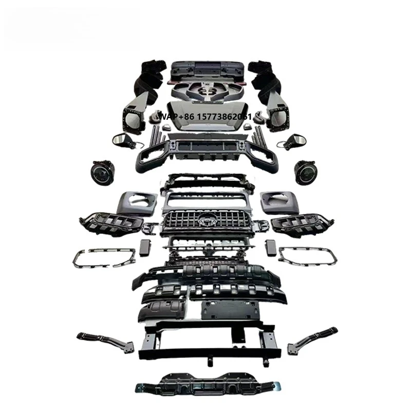 

W463 2003-2018 Upgrade to 2025 W465 G63 Bodykit Old to New Body Kit Car Accessories Front Rear Bumper Hood Fender