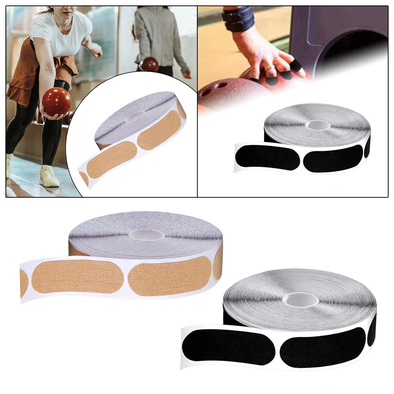 

Bowling Thumb Tape,Protective Performance,Elastic Protective for Men Women,Fitting and Protection Accessories,Thumb Protector