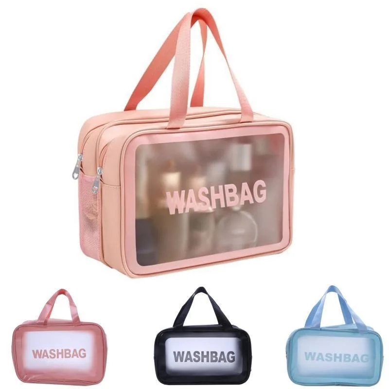 Dry Wet Separation Swimming storage Wash Bag Double Layer Portable Multifunctional Makeup Bag Swimming Waterproof Bag