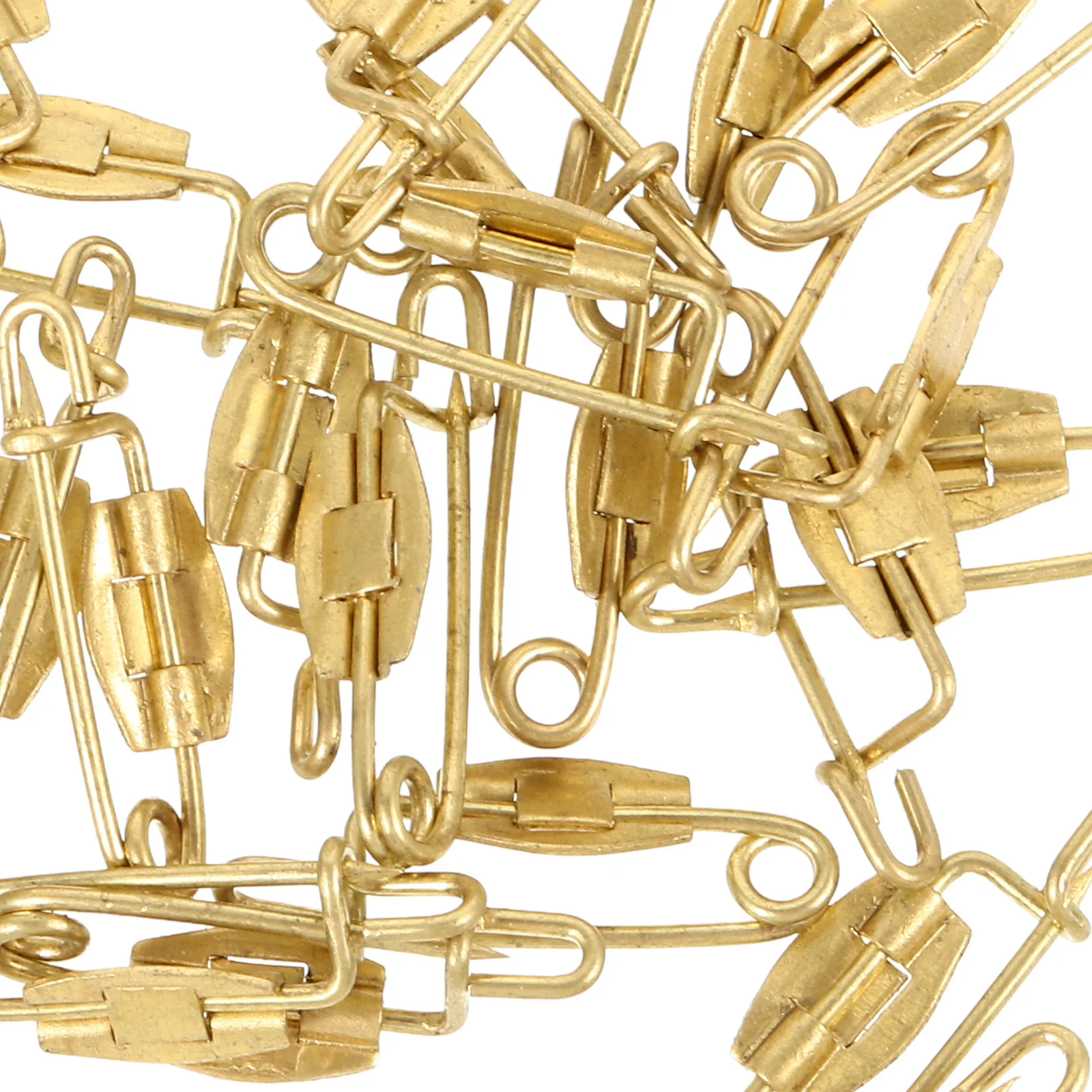 

50pcs P-Shaped Safety Pin Metal Badge Making Secure Clasp For Crafting Lapel Badge Base Pins Durable Safety Pins For Clothes Diy