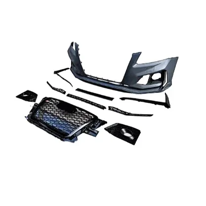 Q5 Upgraded RSQ5 front bumper with grille kit for aud Q5 RSQ5 body Kit 2008 2009 2010 2011 2012