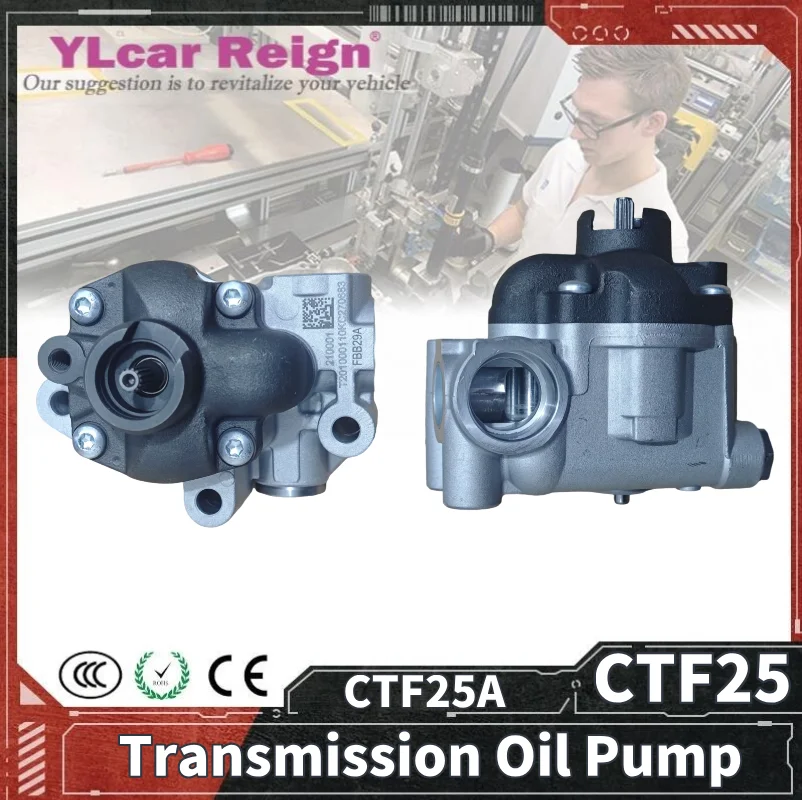 Bomba de aceite de transmisión automática CTF25 CTF25A para Baojun 510 530 RS5 RC 2022 Chevrolet Captiva Groove WuLing Almaz 210001 FBB29A
