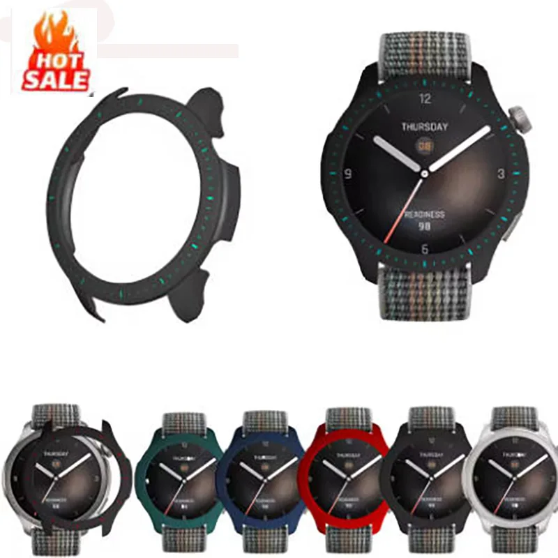 

Watch Case For Amazfit Balance with Scale Hollow Protection Shell SmartWatch Anti-fall Scratch PC Hard Protect Cover Accessories