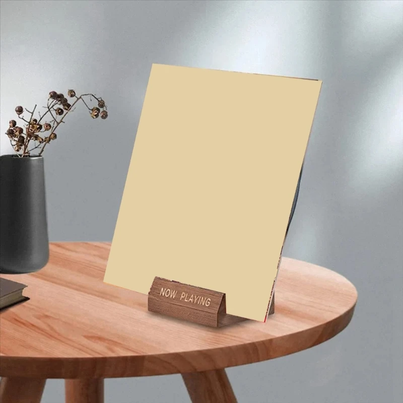 Natural Vinyls Record Holder Compact Cds Dvds Storage Rack Organizers