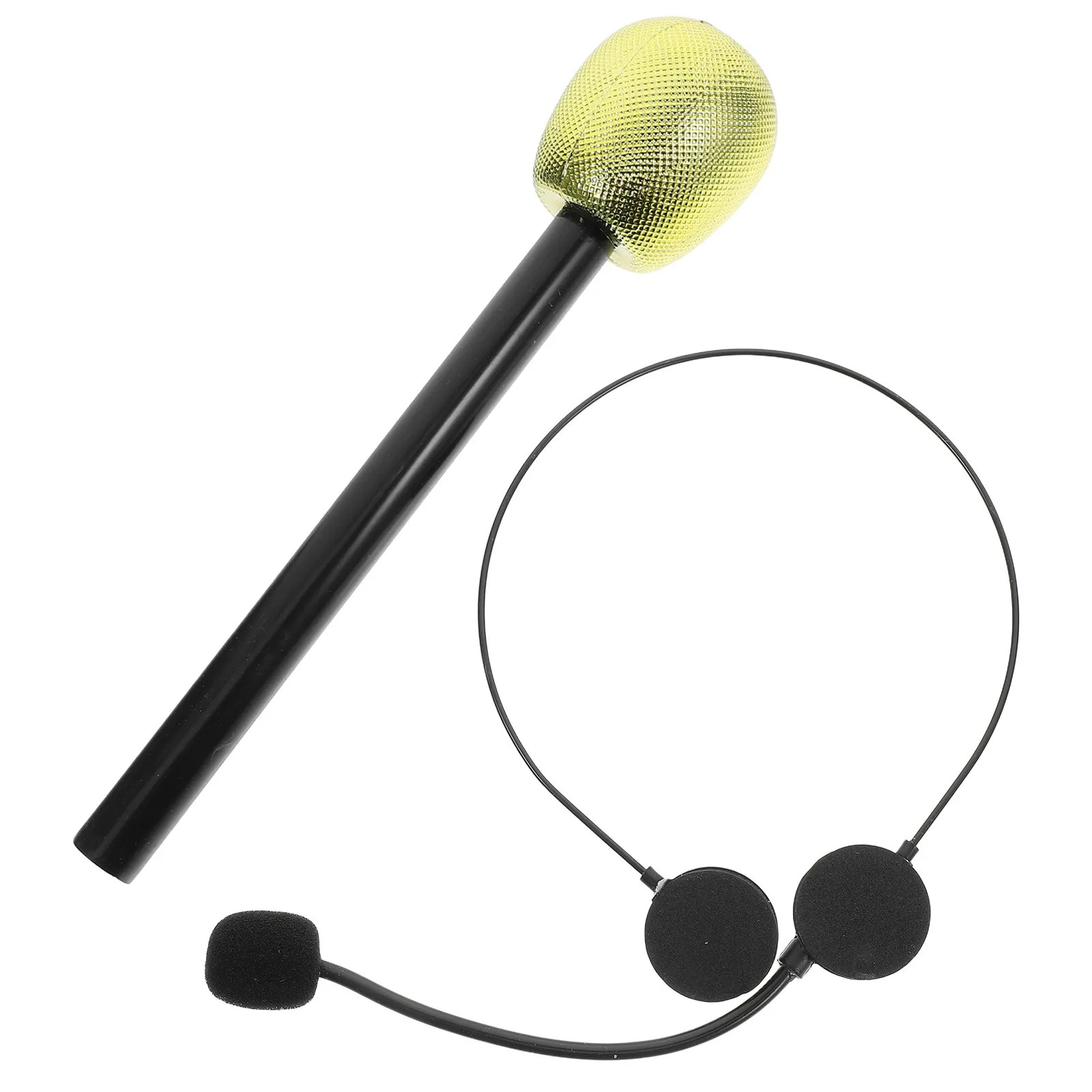 2-unidades-de-fone-de-ouvido-com-microfone-acessorio-para-fantasias-ideal-para-festas-tematicas-bailes-de-mascaras-cosplay-halloween-apresentacoes-de-rock-com-aparencia-realista