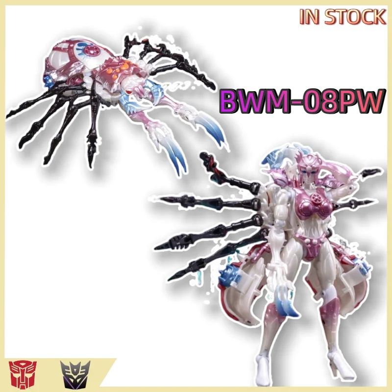 

В НАЛИЧИИ: Трансформируемые игрушки, оригинальный продукт TransArt BWM-08PW BWM08PW TA Metal Blackarachnia Pink Spider Warrior