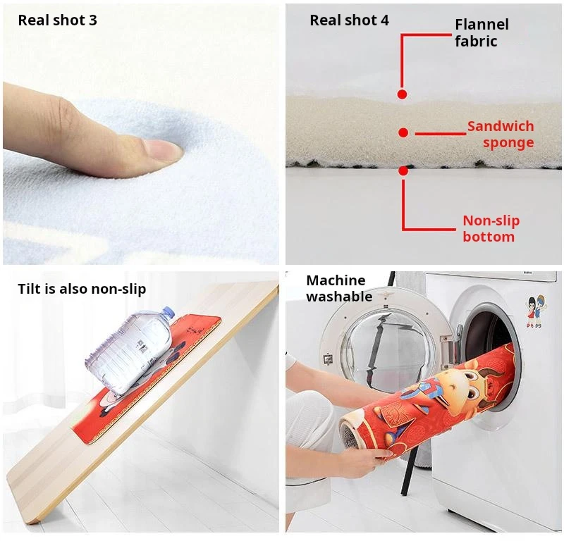 VIKAMA نموذج كرة القدم الرياضية كرة القدم كرة السلة الكلمة حصيرة المنزل عدم الانزلاق سجاد دائري سجادة غرفة النوم آلة قابل للغسل هدية الصبي