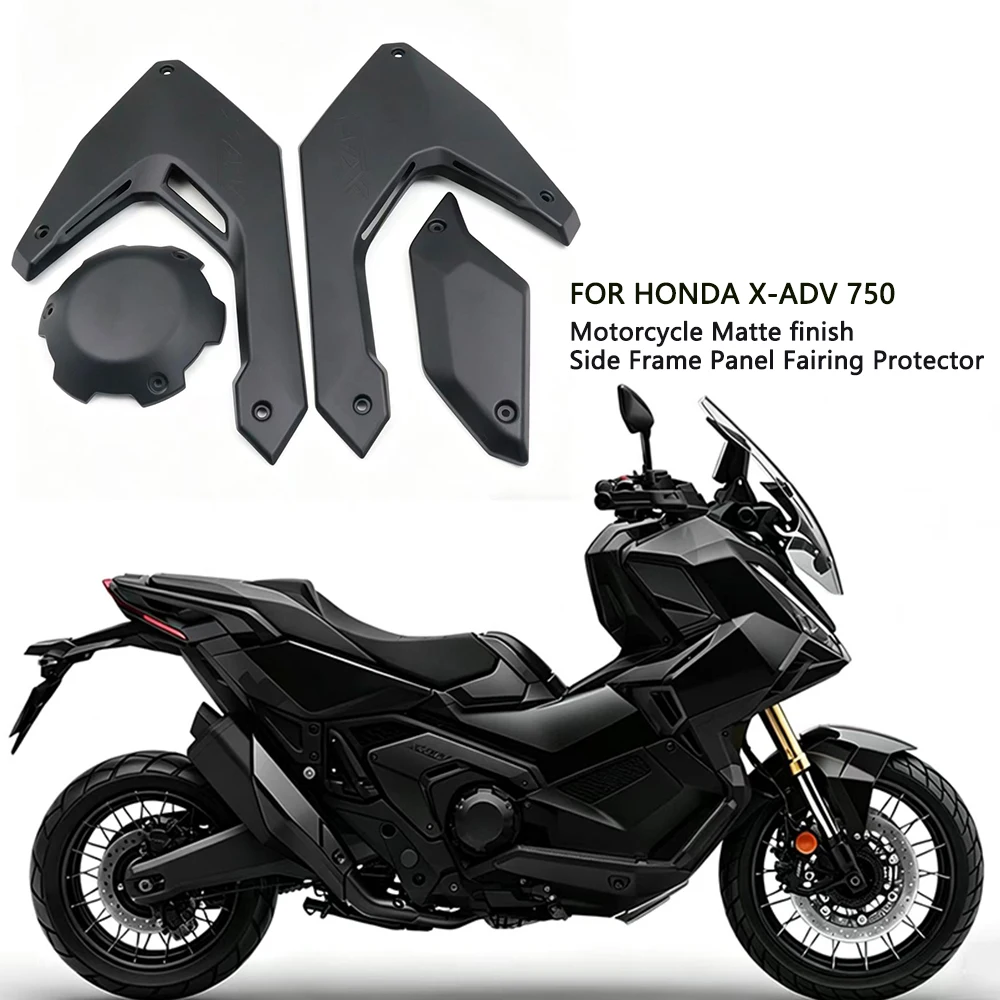 

For Honda X-ADV 750 XADV750 X ADV XADV 2021-2026 Side Panel Frame Cover Cowl Fairing Matte finish Motorcycle Accessories