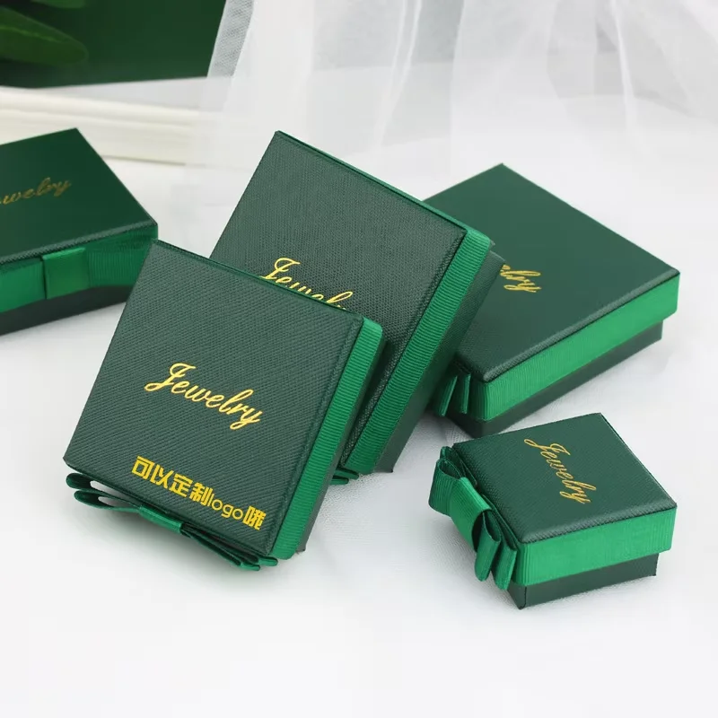 24Pcs Bowknot Jewelry Gift Boxes Printed with 