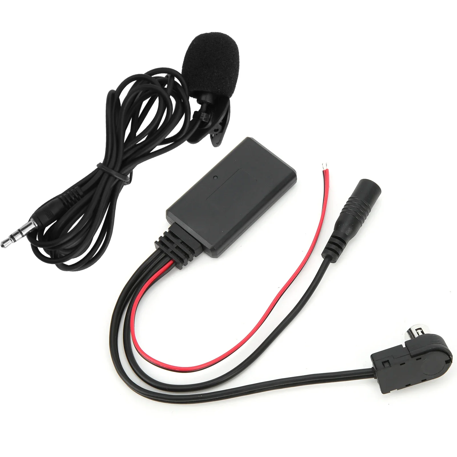 يصلح ل جبال الألب CDA-9857 CDA-9886 CDA-117 بلوتوث 5.0 AUX مهائي كابلات مع ميكروفون يدوي اكسسوارات إلكترونيات السيارات