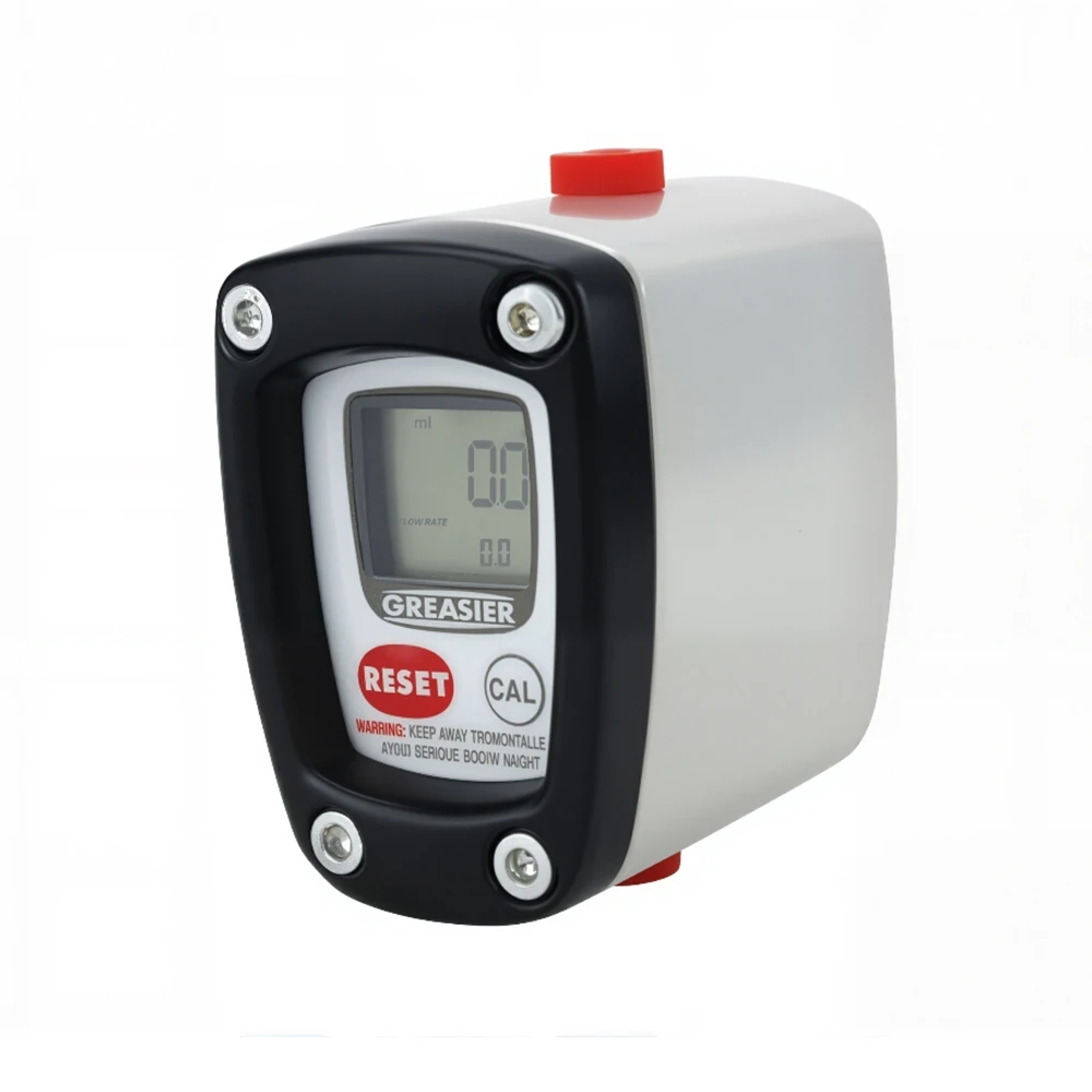 GM01 High Accuracy 0.5% Grease Oil Flow Meter with Customizable OEM LCD Display Screen