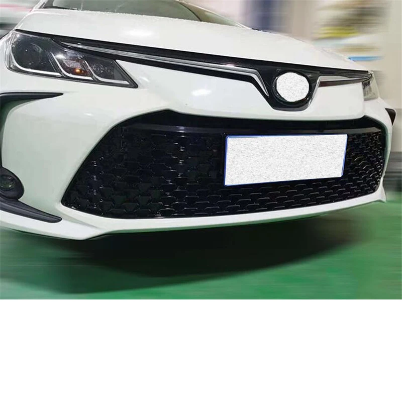 For Toyota New Corolla Front Bumper Car Grille The Improved Black Grilles ABS Decorative Cover 2019-2023 Year