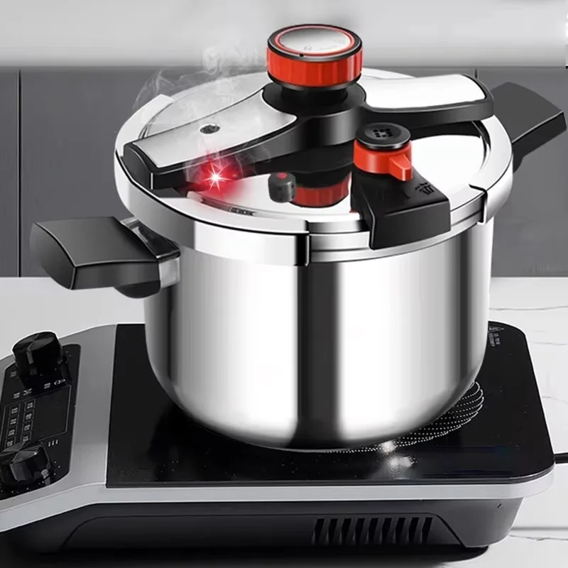 

Multifunctional cooker 8L/10L/12L 304 stainless steel quick cooking induction pressure cooker