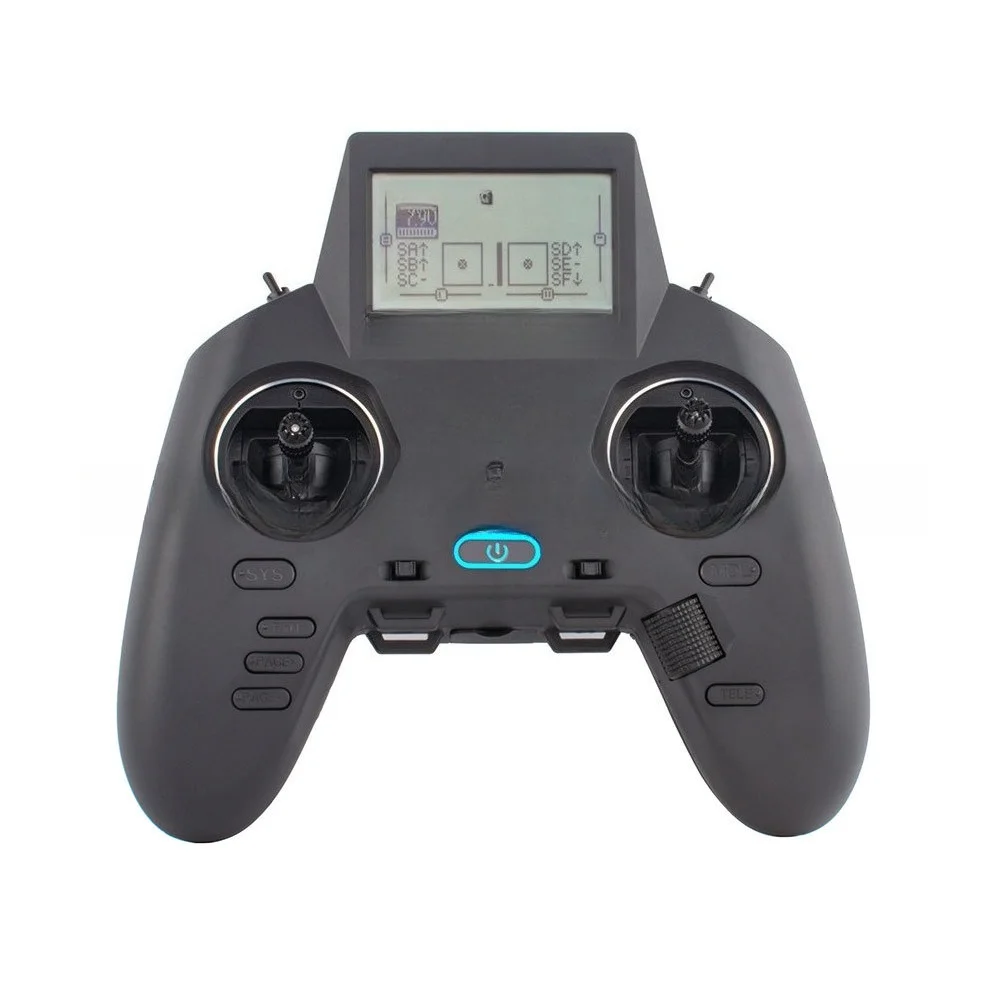 

Model aircraft remote control, four high frequency configurations, multi protocol handle remote control