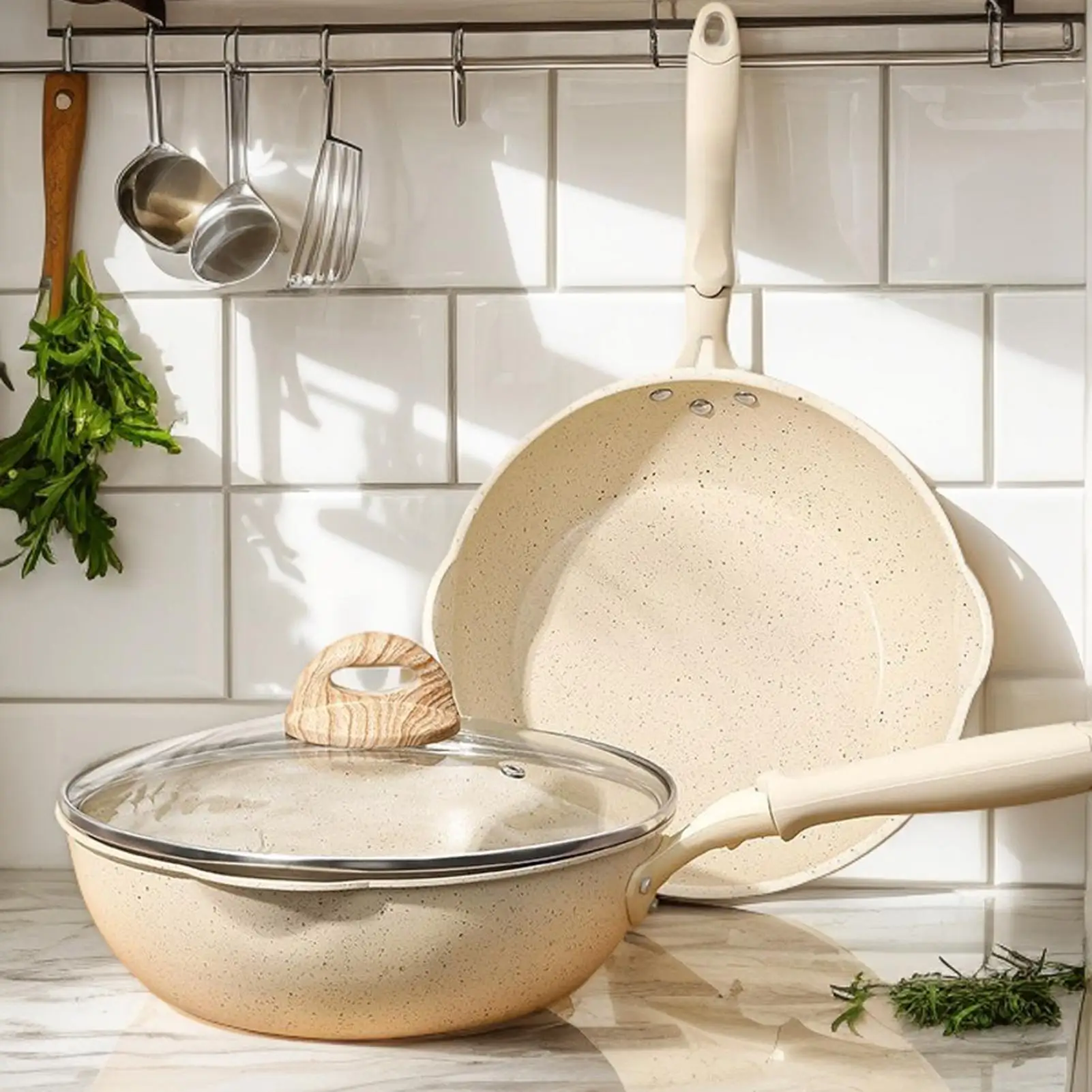 

Non-Stick Pan Frying Pan Wok Pan Home Steak Skillet Pancake fried induction cooker gas stove special Saucepan Nonstick Pan