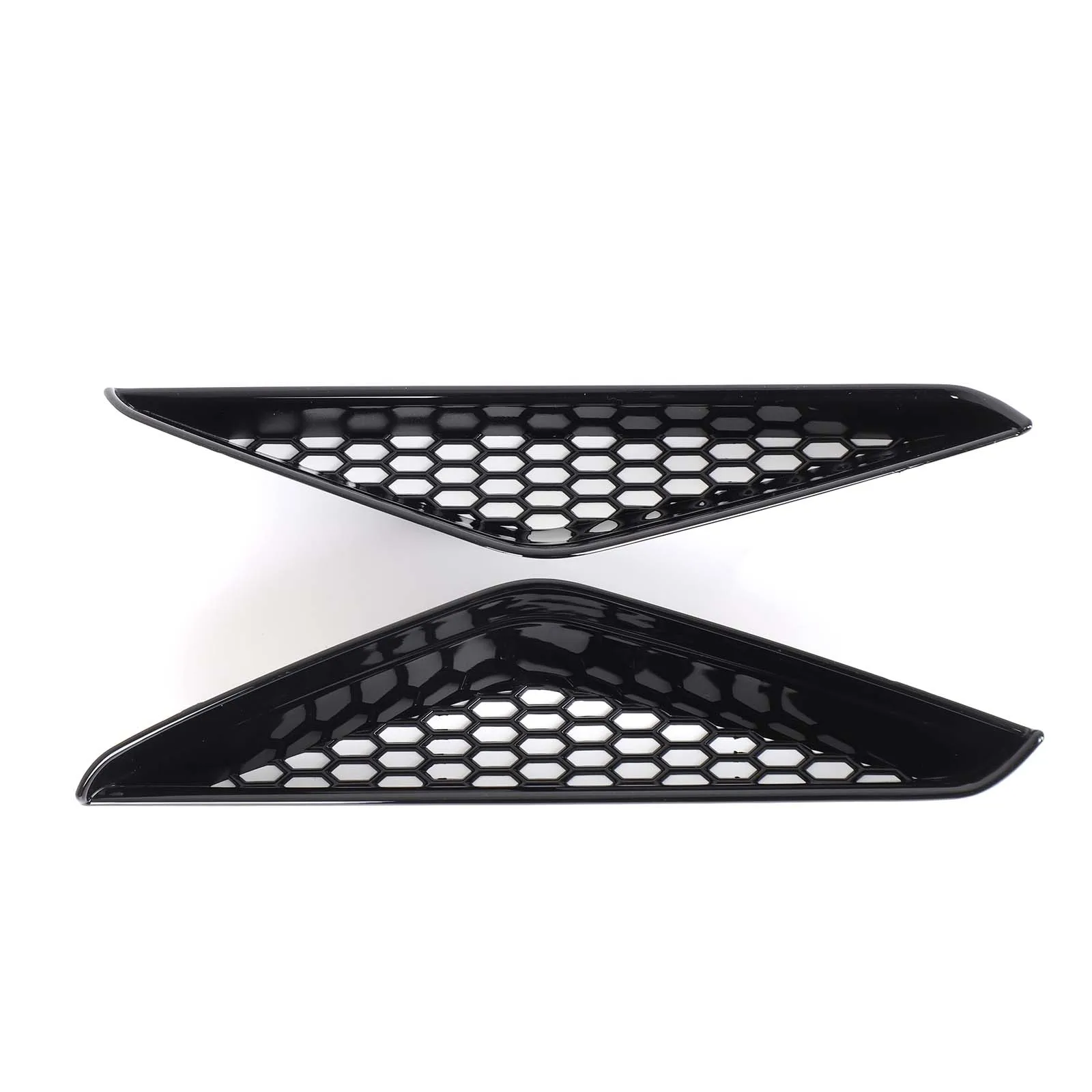 ABS Zwart Voor BMW IX 2022-2024 Auto Voorbumper Zijdelingse Luchtinlaat Beschermkap Luchtrooster Decoratieve Frame Accessoires