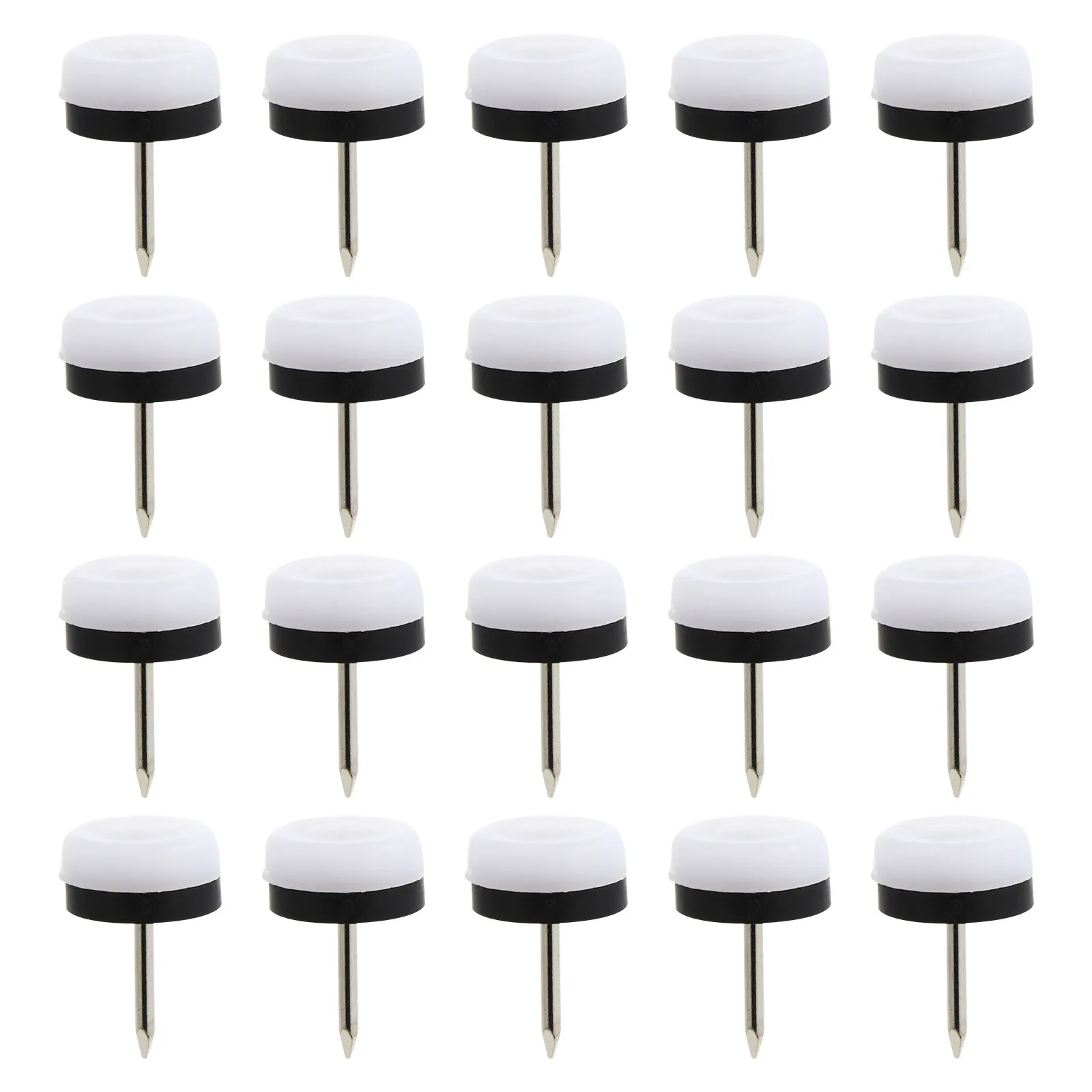 40Pcs Anti-Sliding Furniture Leg Bottom Pads Professional Noise-Proof Floor Protector Glide for Chair Table Feet Scratch