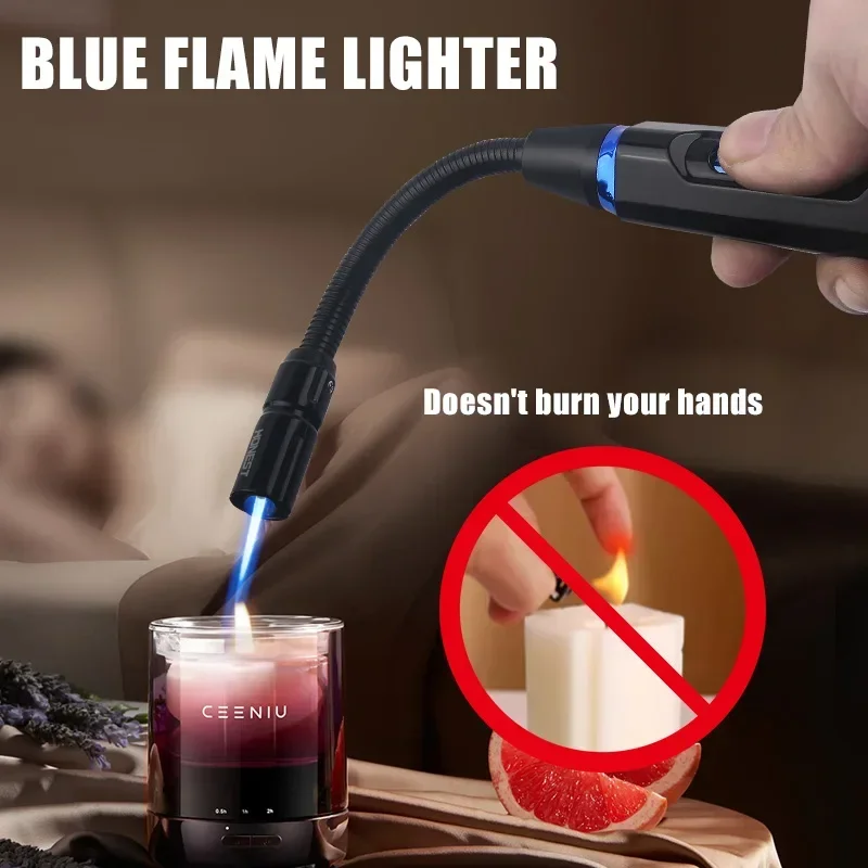 Honest High Power Flamethrower Hose Inflatable Windproof Direct Injection Lighter Multifunctional Outdoor Barbecue Ignition Tool