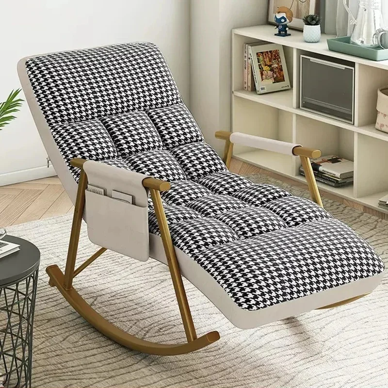 Minimalist White Handle Cover for Nordic Chair Design - Single Lounge Arm Rest Beach Fauteuil