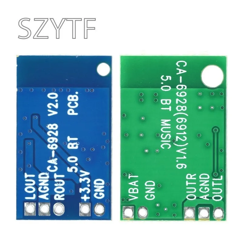 CA-6928 Bluetooth-compatible Audio Module LED Power 3.3V-5V Audio Dual Digital Audio Amplifier Module Board