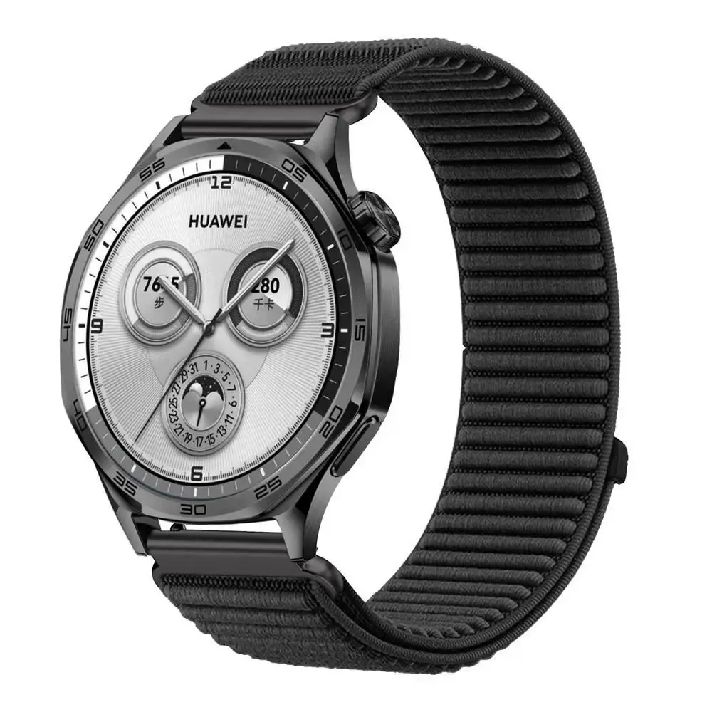 18 20 22 mm Sport-Nylonband für Samsung Galaxy Watch 7 6 5 4 Weave-Armband für Huawei Watch GT6 GT5 GT4 41 mm GT6 Pro Strap
