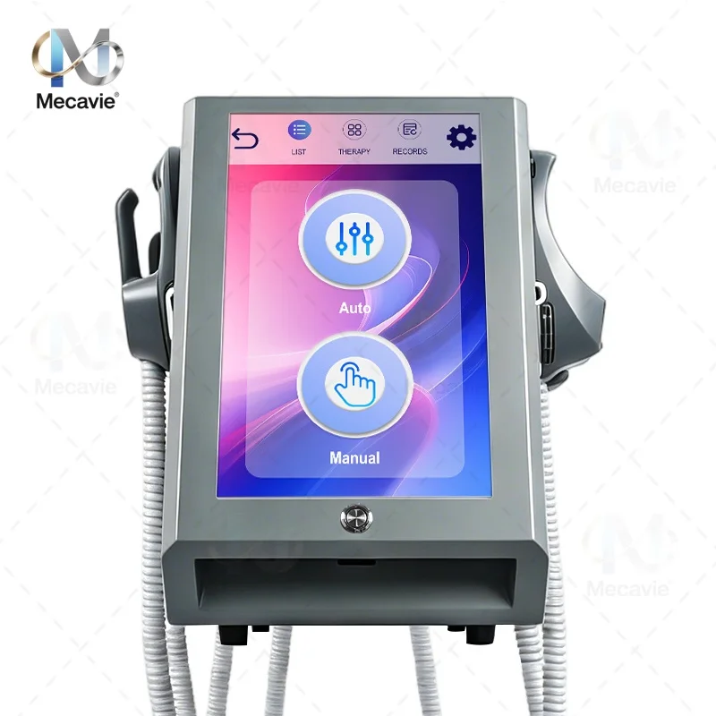 6500W HIEMT Pulsed Body Shaping Instrument 4 Handles Abdomen Leg Contouring Muscle Gain Fat Reduction Clinic Beauty Device