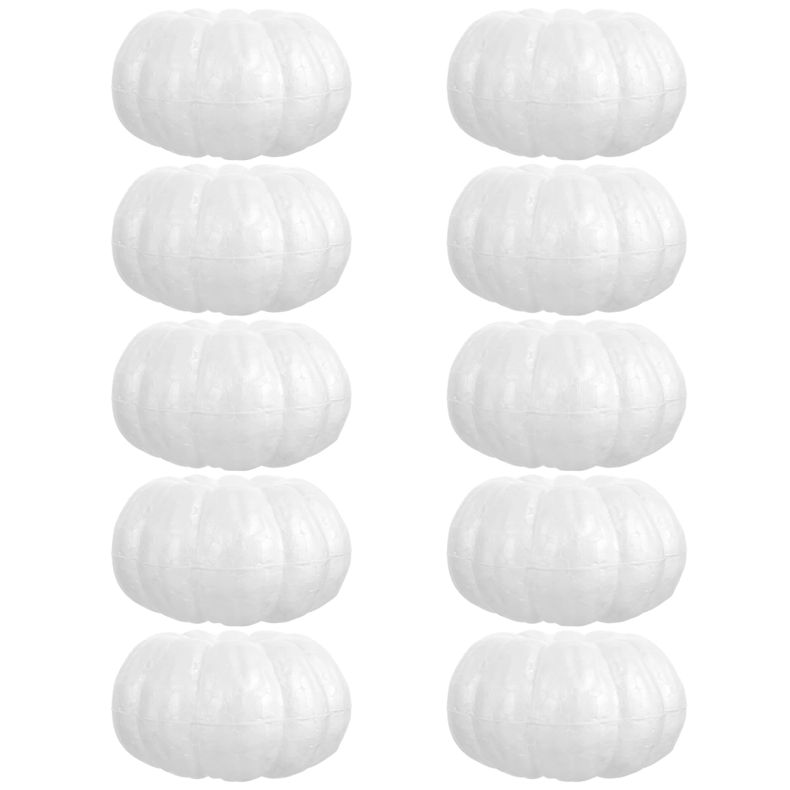 

10 Pcs Simulated Pumpkin Accessories Graffiti Decorations Fake Foamed Fall Outdoor Handmade Artificial Model Crafts