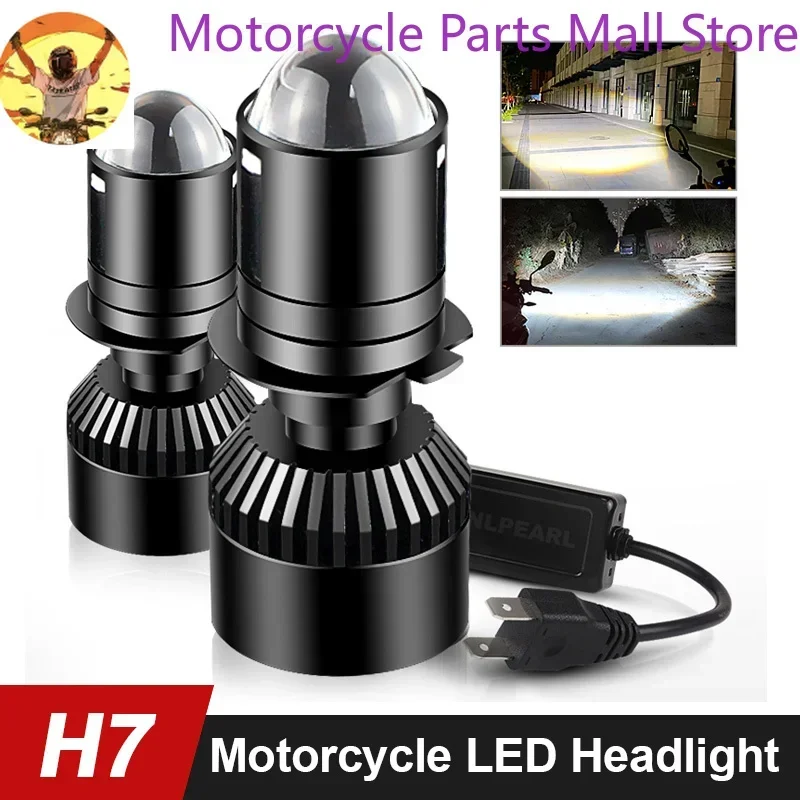 H7 LED Motorcycle Headlight Bulb 6000K For BMW R1200GS R1200R R1200RT R1200RS F800R R1300R S1000RR S1000XR K1300GT K1300S HP4