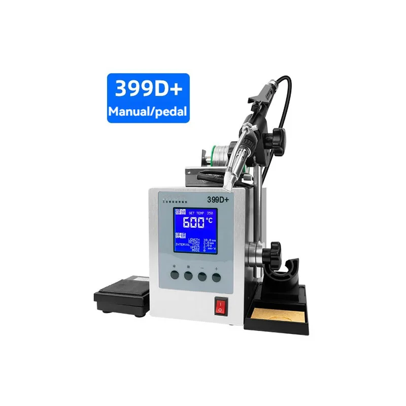 

300W Automatic Soldering Machine High Power Pedal/Manual Soldering Iron High Frequency Constant Temperature Soldering Station