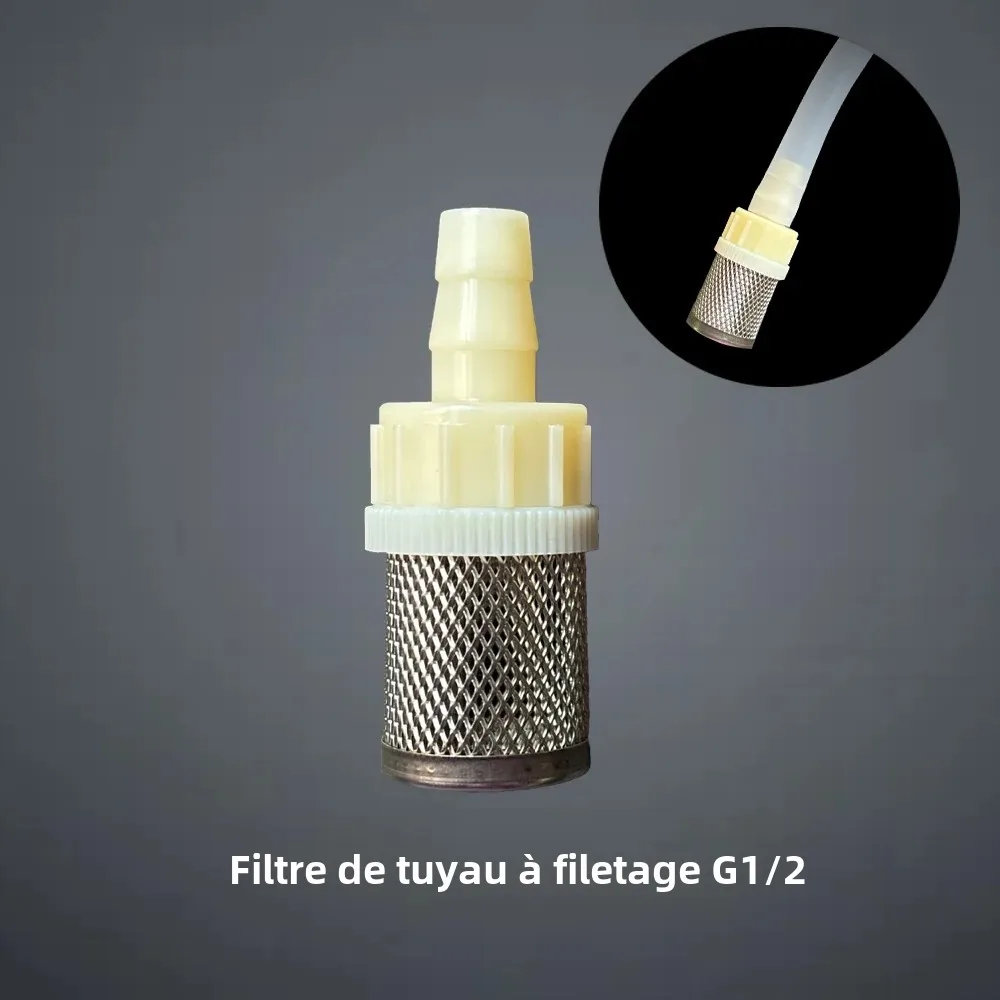 1 jeu de tuyaux filtre en acier inoxydable 6mm 8mm 10mm 12mm 16mm 20mm pour Aquarium jardin