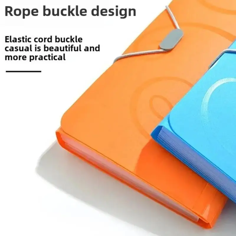 B6 Expanding File Folder Document Folder File Bag Sorting Folderfor Office D2RC