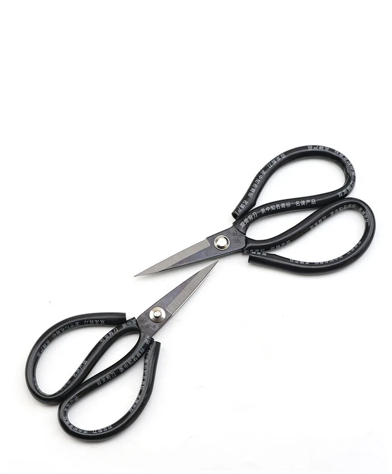 Civilian scissors, household kitchen small carbon steel tailor scissors, sewing large industrial thick material leather scissors
