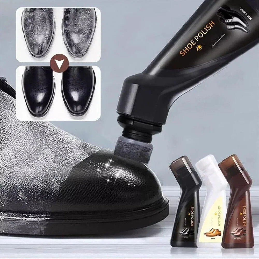 

with Sponge Applicator Leather Care Agent Brightening Leather Protective Protein Shoe Polish Decontamination