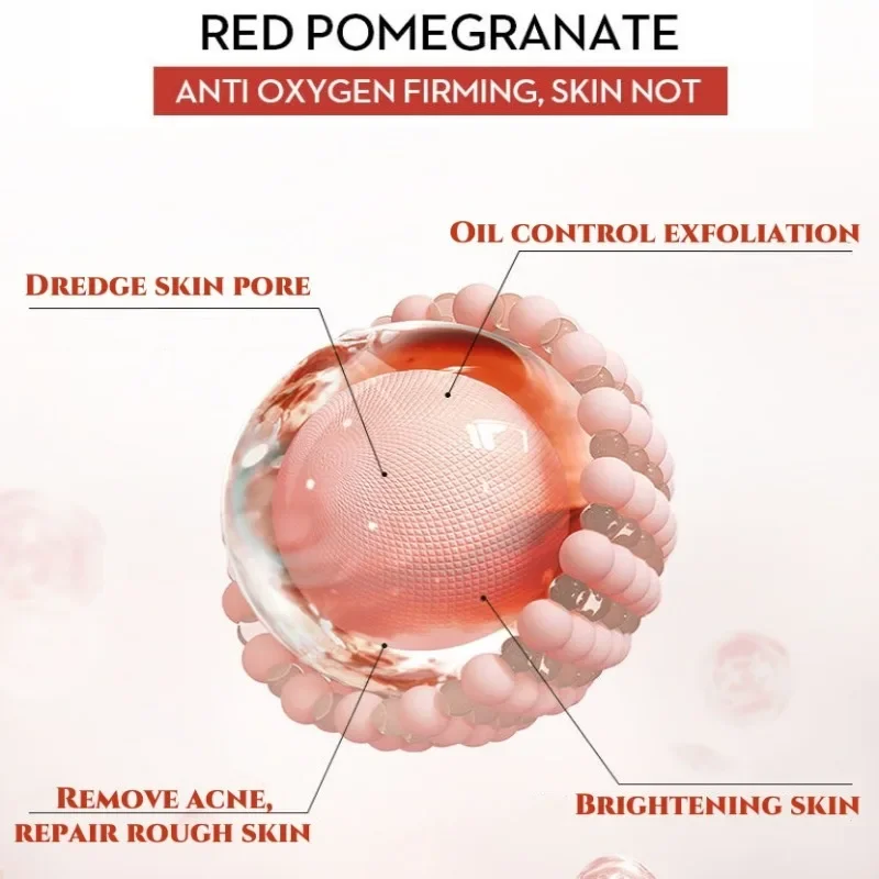 Pomegranate and Salicylic Acid Aromatic Bath Works Fragrance Whitening Body Wash Foam Rich Shower Gels Brightening Skin