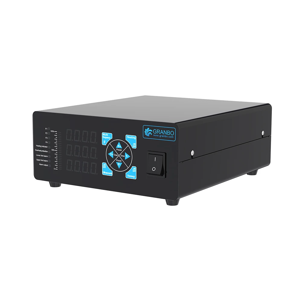 

Granbo Ultrasonic Generator 600W-3000W 25KHz/28KHz/40KHz/80KHz/120KHz Multi-Frequency Ultrasonic Cleaning Generator Controller