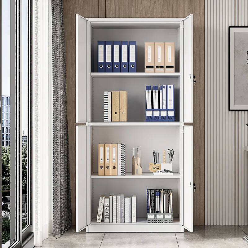 

Thickened Steel Pass Double Section Office File Cabinet Information Cabinet Household Locker Financial Certificate Iron Cabinet