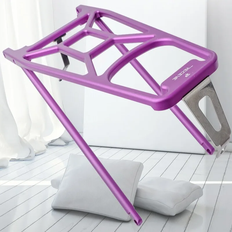 CNC Aluminum Alloy Lightweight Bike Luggage Rack Heavy Load Carrier Special for Brompton Folding Bicycle Cycling Accessories