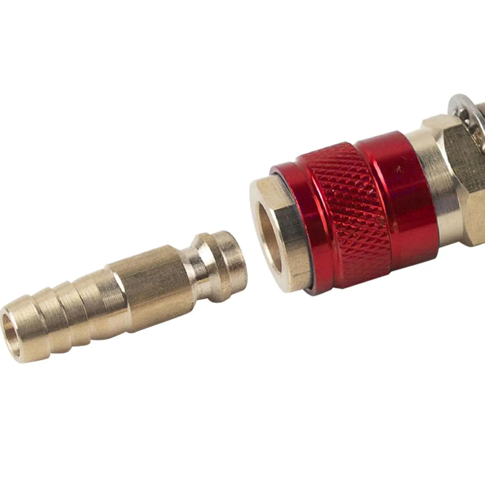 

Brass Welding Torch Quick Connector Fitting Fast Connection of Water or Gas Red 6mm