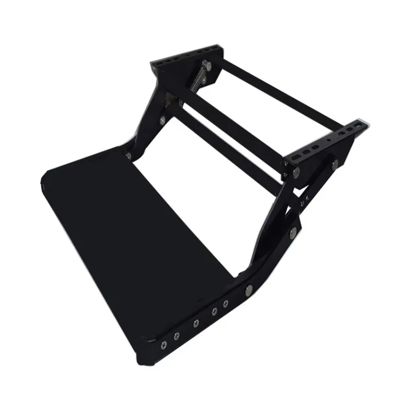 Verão RV RV material de liga de alumínio RV manual dobrável passo lateral