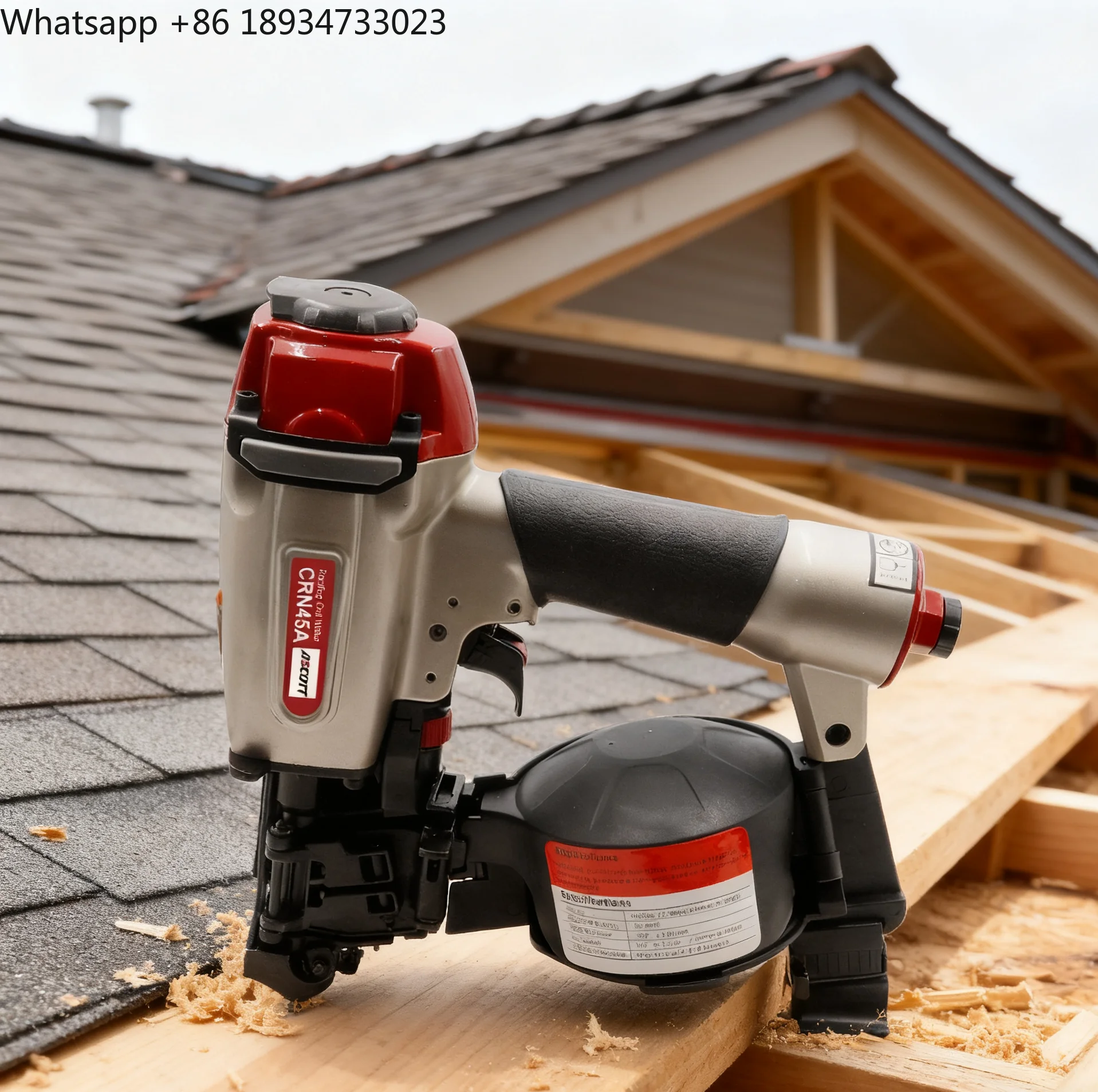 Lightweight and Well-balanced  - đánh giá và giá Coil Roofing Nailer Pneumatic 15 Degree
