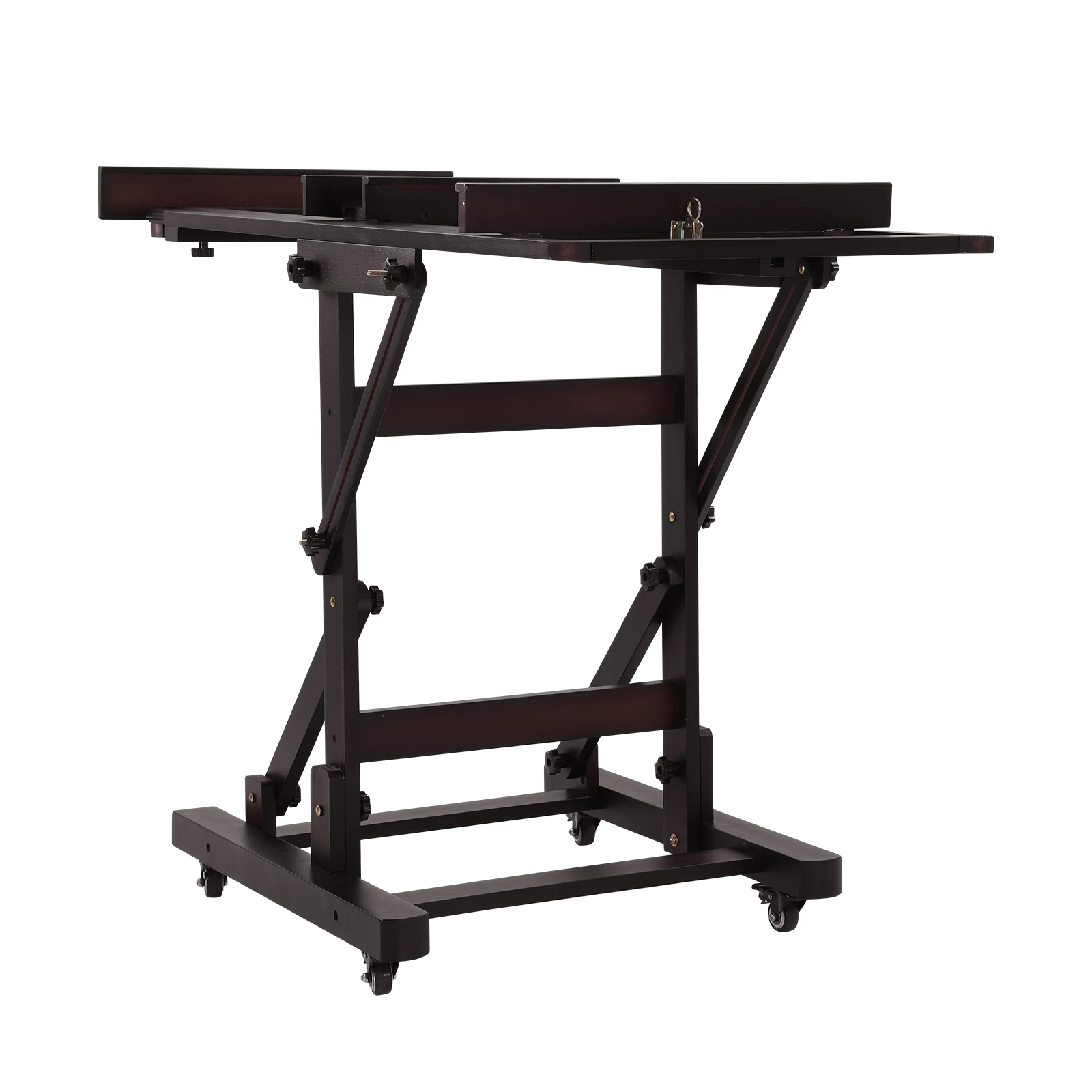 

Мольберт для художников, регулируемый, H-образный, передвижной, с возможностью наклона, для взрослых, подходит для холстов до 78,7 дюймов в высоту.