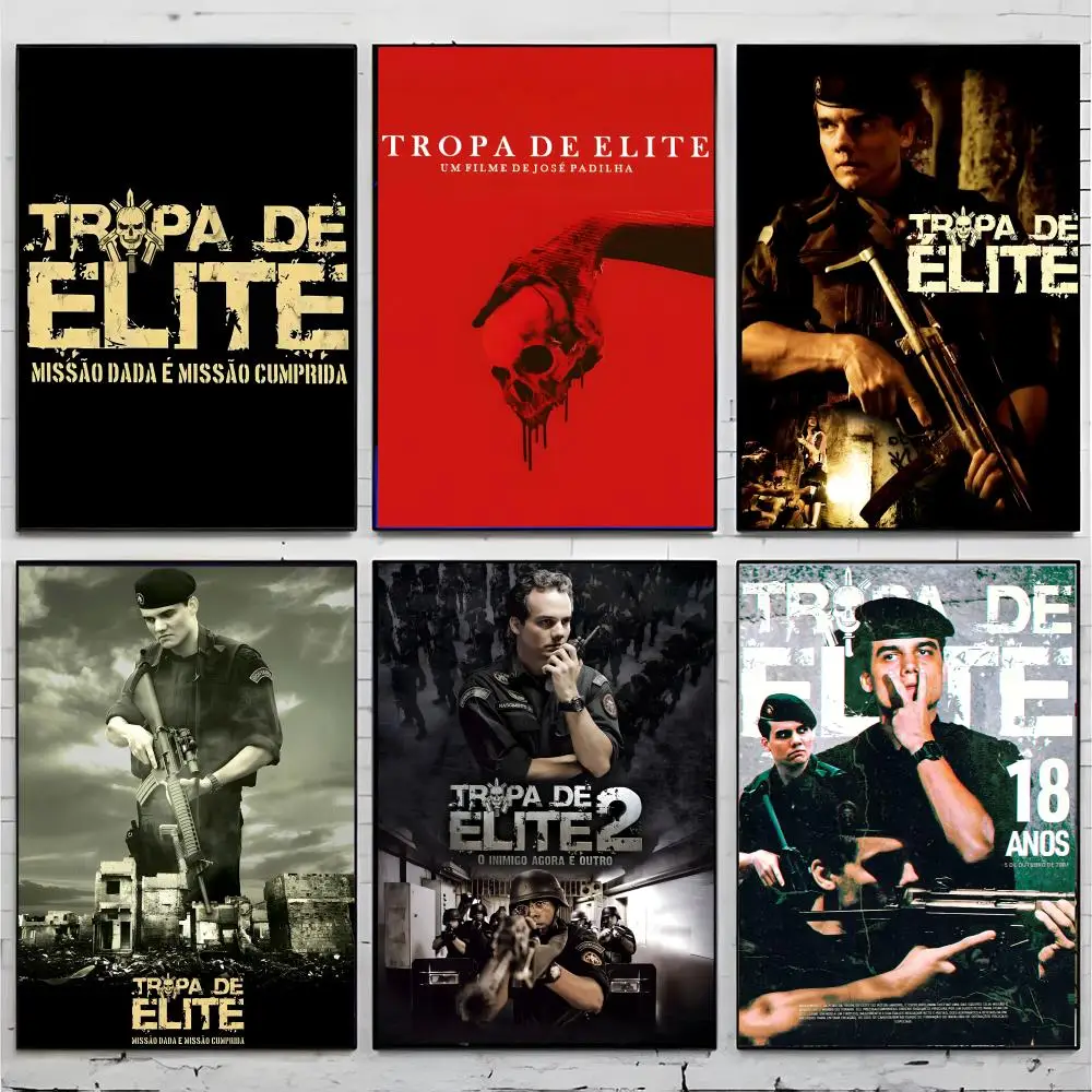 action movie wall decor E-Elite Squad Poster Top-tier Indoor Bar Decor Art & Household Decoration Presents