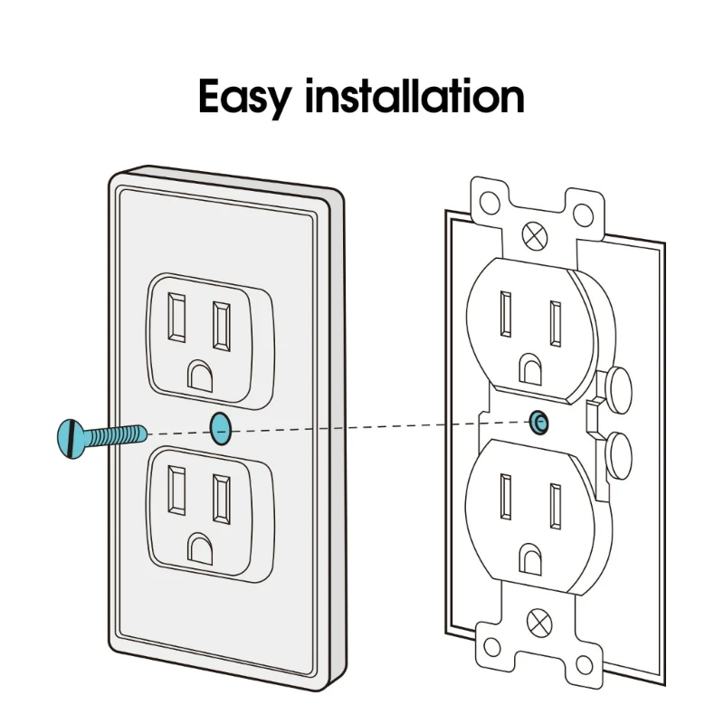Детская домашняя защитная крышка розетки, защита от детей, защита для розеток/защита, пластик, Прямая поставка